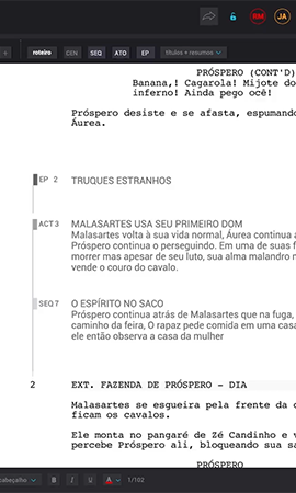 interface teksto app 2